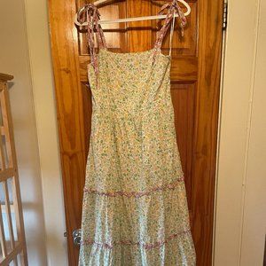 Lost+Wander Tie Strap Sundress- Size L